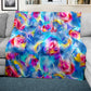 Blossom Sonata Light Weight Fleece Blanket