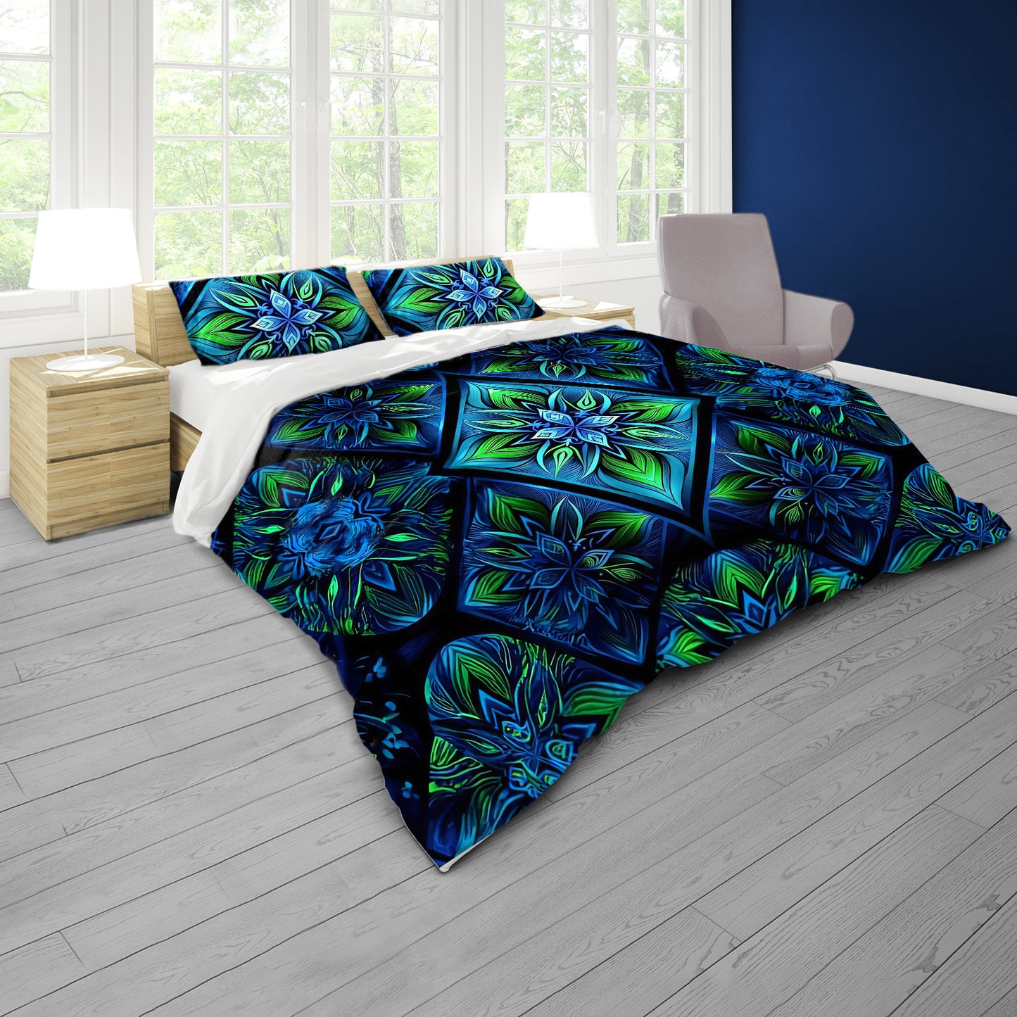 Blossom Storm Duvet Cover Set