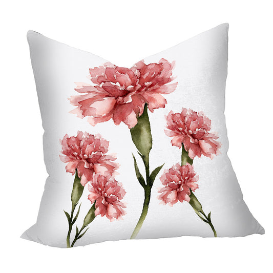 Blossoming Maroon Flowers Luxury Scatter by Mark van Vuuren