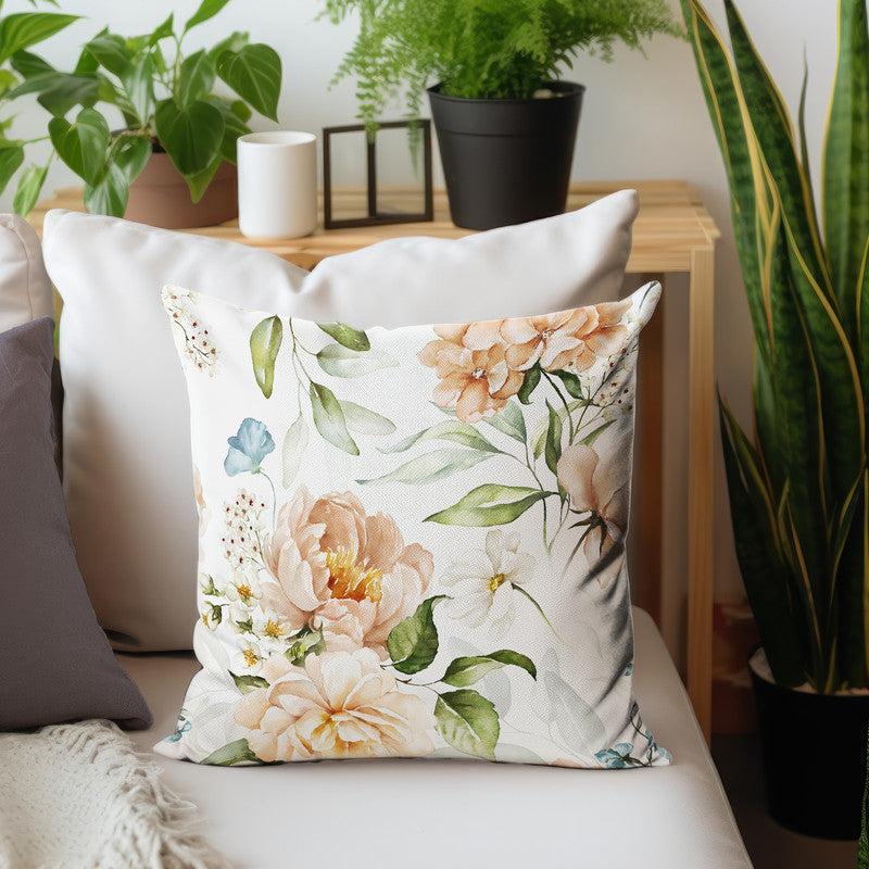 Blossoming Peach Peonies Luxury Scatter by Mark van Vuuren