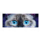 Blue Eyed Cat Large Desk Pad