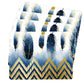Blue Feather Placemats