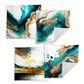 Blue Marble Luxury Scatter Covers Set of 4