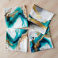 Blue Marble Luxury Scatter Covers Set of 4