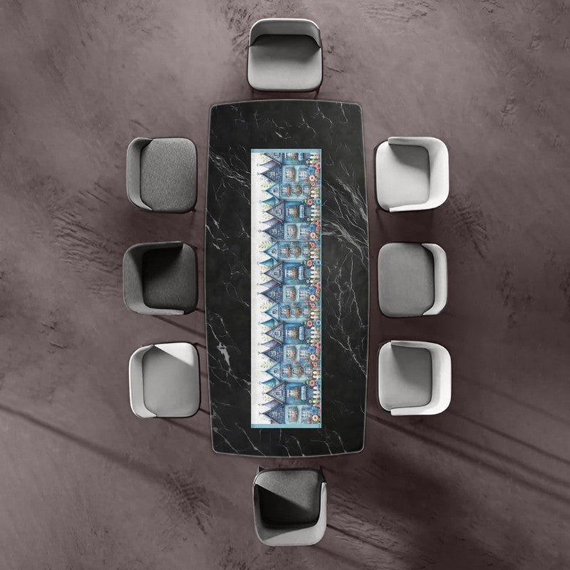Blue Street 160cm Table Runner
