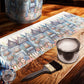 Blue Valley Drum Decoupage