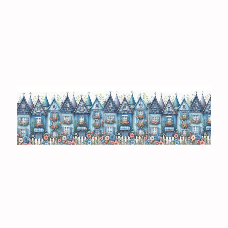 Blue Valley Drum Decoupage