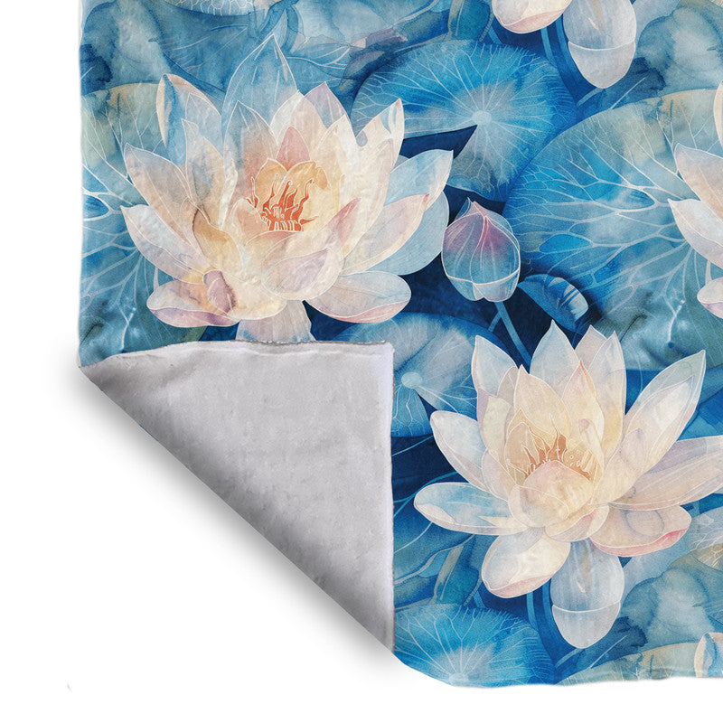 Blue Water Light Weight Fleece Blanket