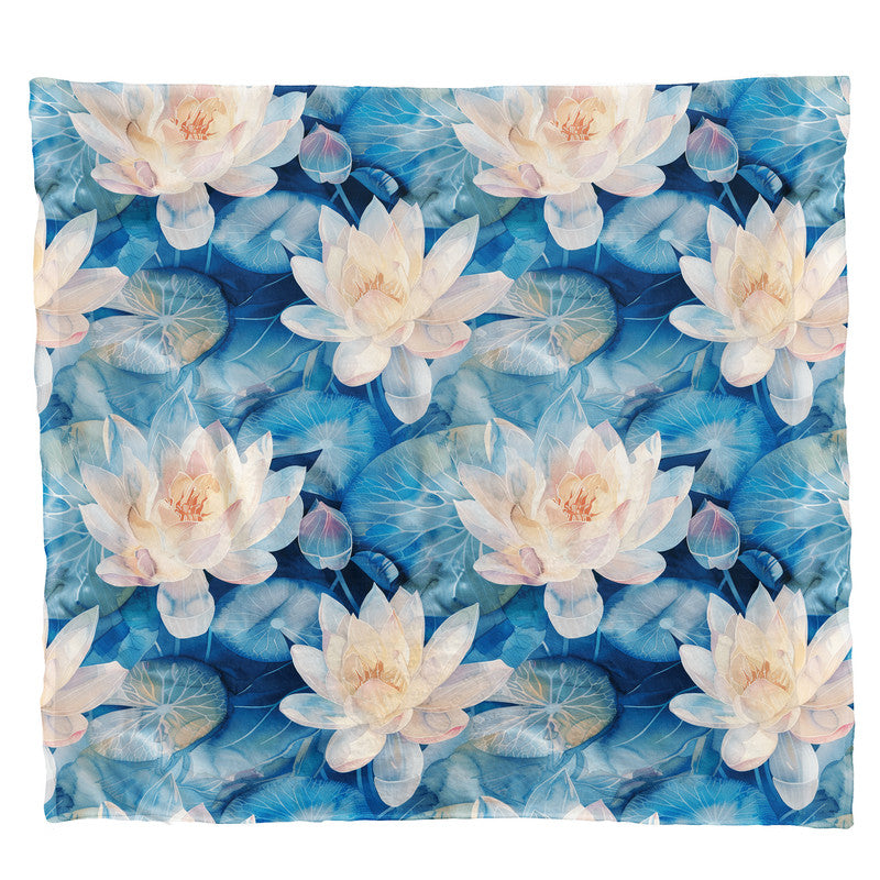Blue Water Light Weight Fleece Blanket