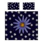 Blue and White Daisies Duvet Cover Set by Annette Heyman