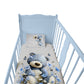 Blue Bear Cot Set