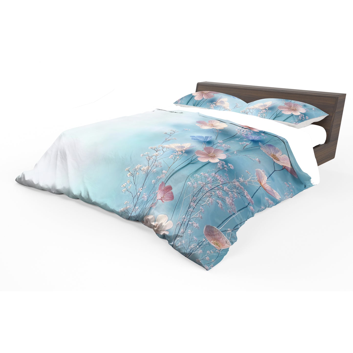 Blue Bells Duvet Cover Set