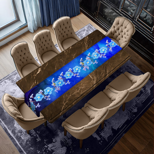 Blue Bells Table Runner