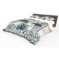 Blue Bull Succulent Graze Duvet Cover Set by Mark van Vuuren