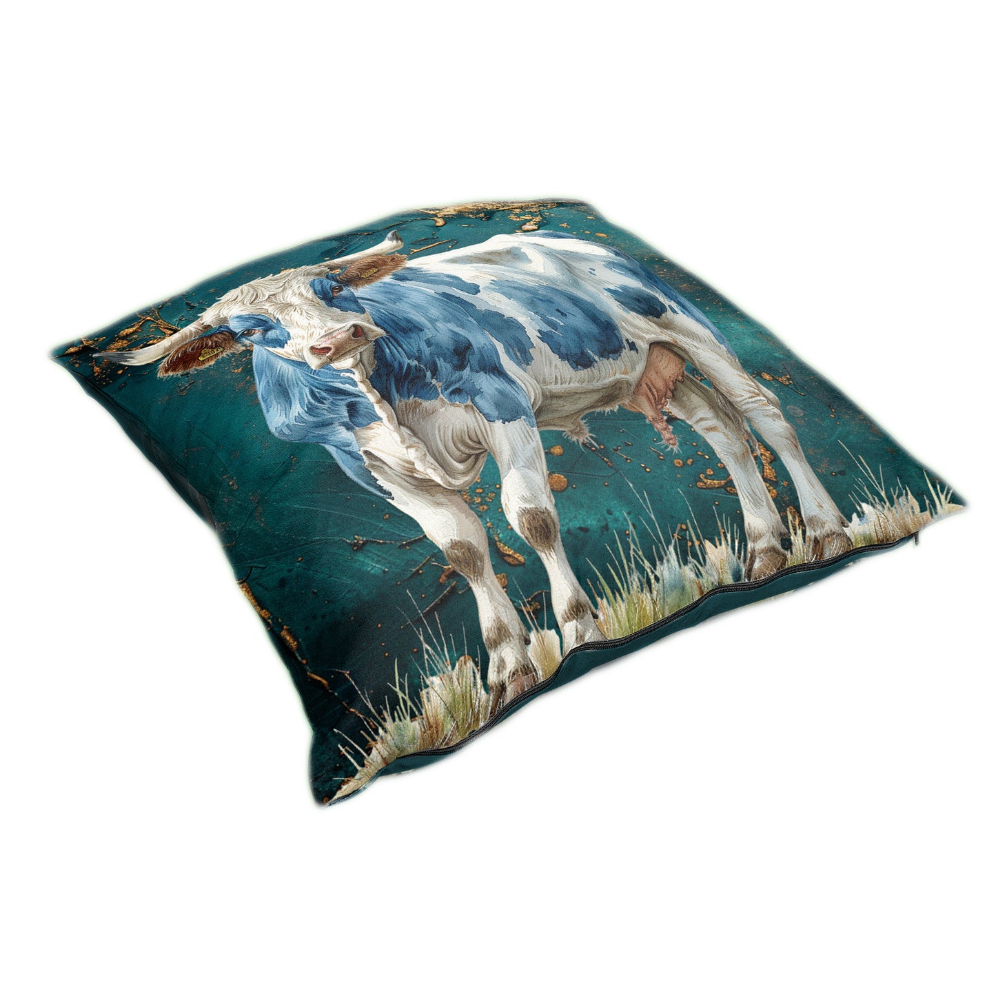 Blue Cow Luxury Scatter by Mark van Vuuren