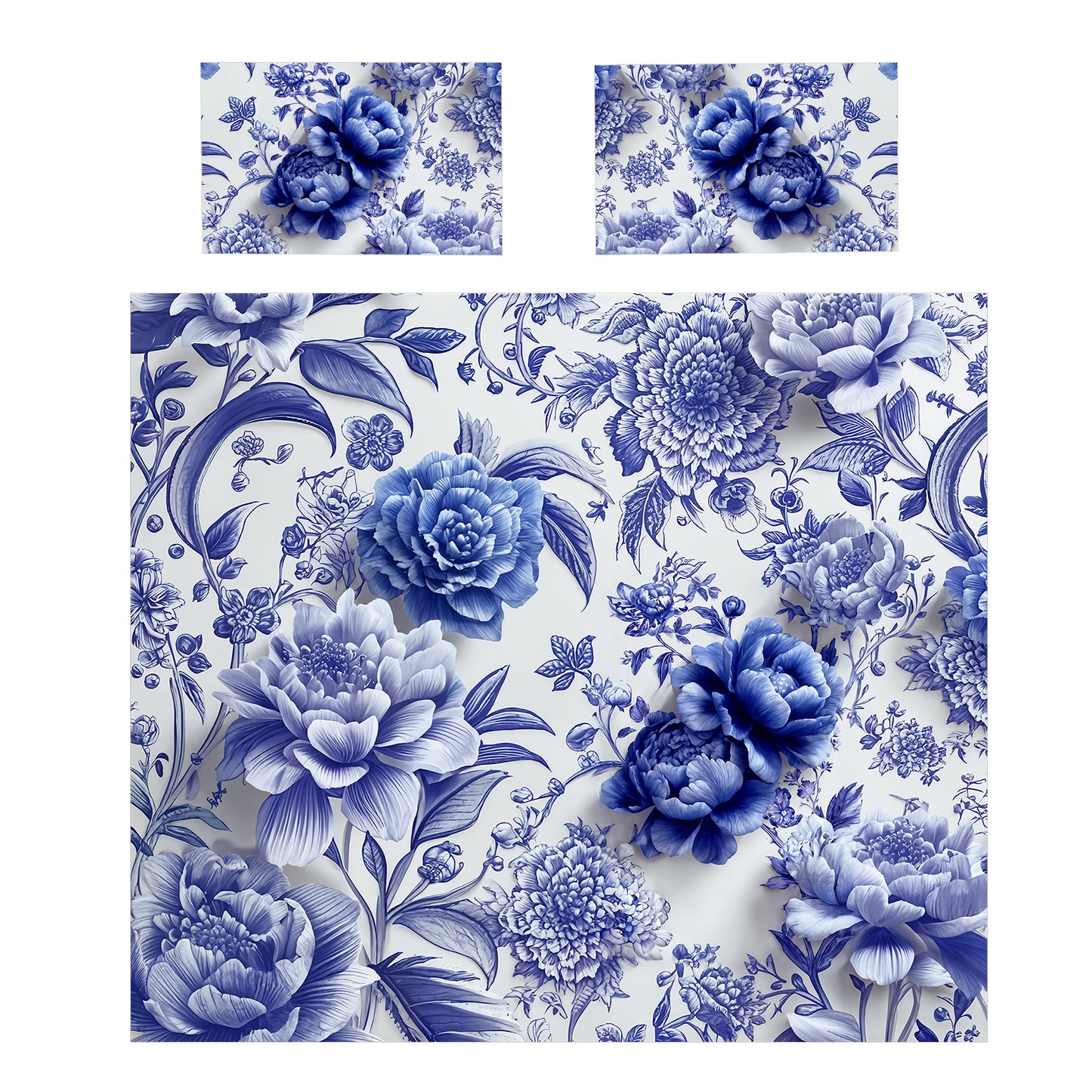 Blue Harmony Duvet Cover Set