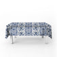 Blue Hummingbird Rectangle Tablecloth by Mark van Vuuren