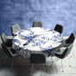 Blue Hummingbird Round Tablecloth by Mark van Vuuren