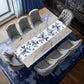 Blue Hummingbirds Table Runner by Mark van Vuuren