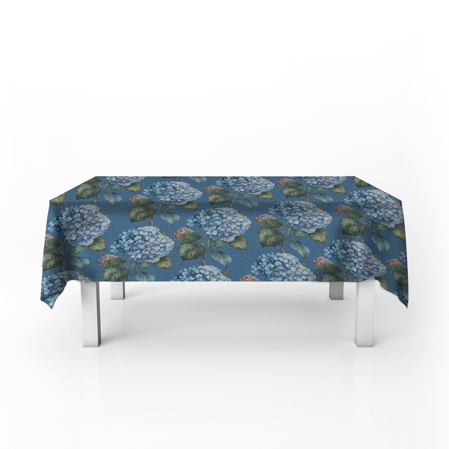 Blue Hydrangeas Rectangle Tablecloth by Mark van Vuuren