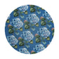 Blue Hydrangeas Round Tablecloth by Mark van Vuuren