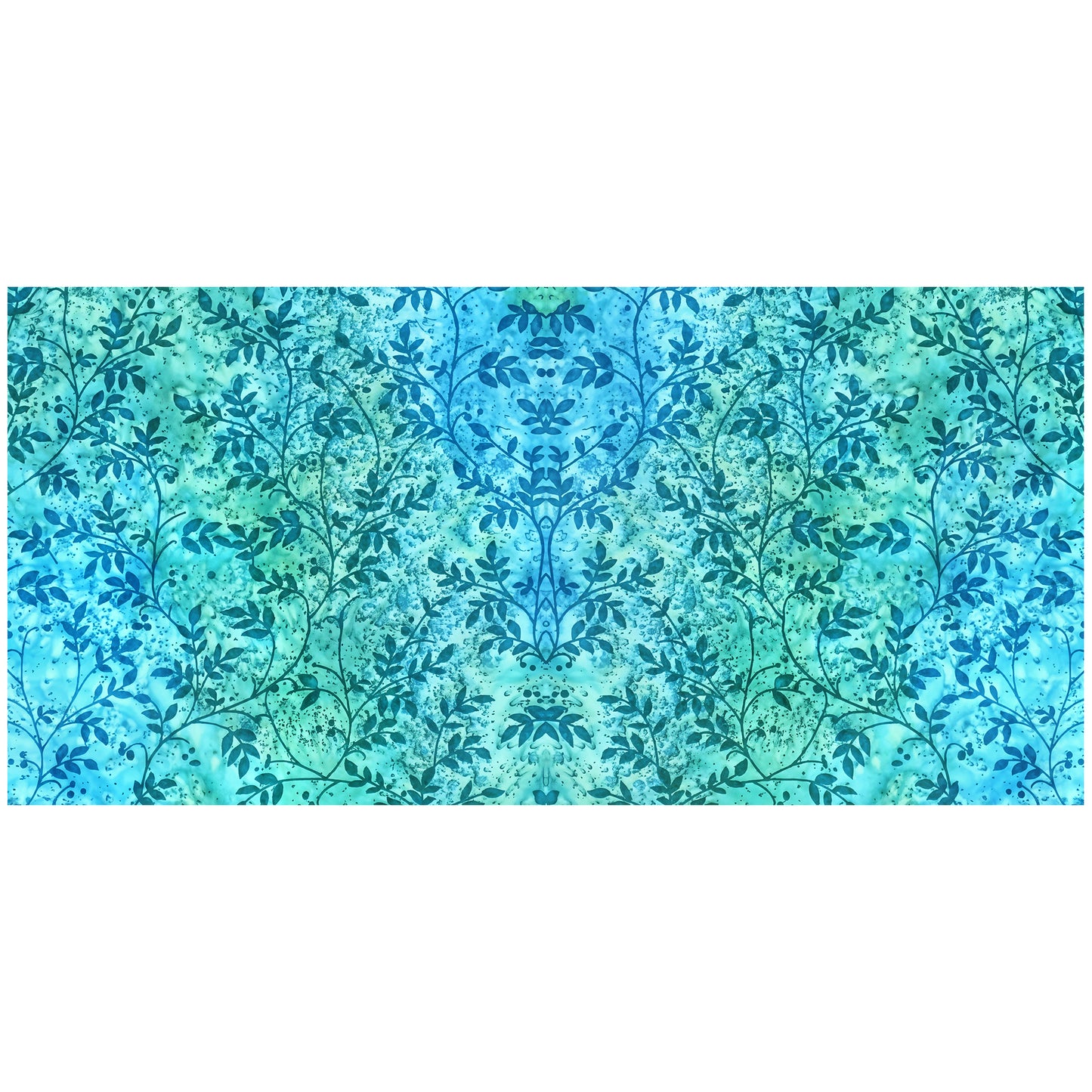 Blue Leave Pattern 3m Rectangle Tablecloth