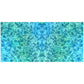 Blue Leave Pattern 3m Rectangle Tablecloth