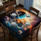 Blue Planet in Space Square Tablecloth