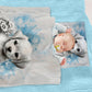 Blue Puppy Cot Duvet Set By Nathan Pieterse