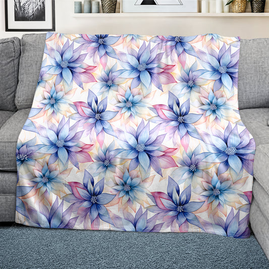 Blue Reign Light Weight Fleece Blanket
