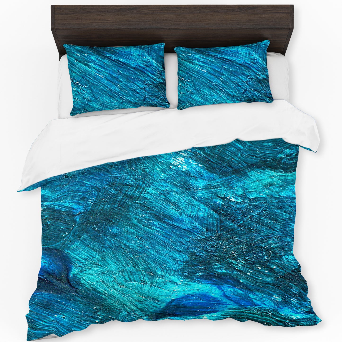 Blue Shadow Duvet Cover Set