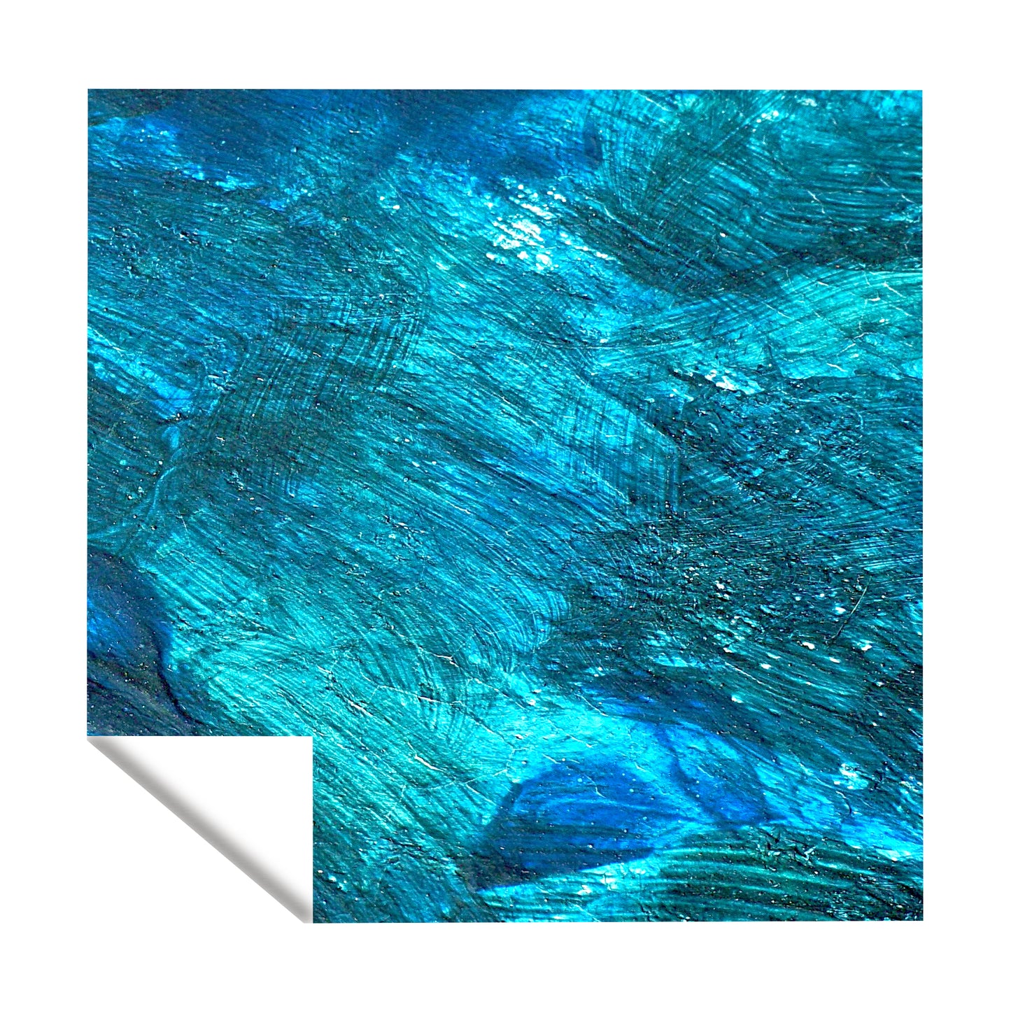 Blue Shadow Square Tablecloth