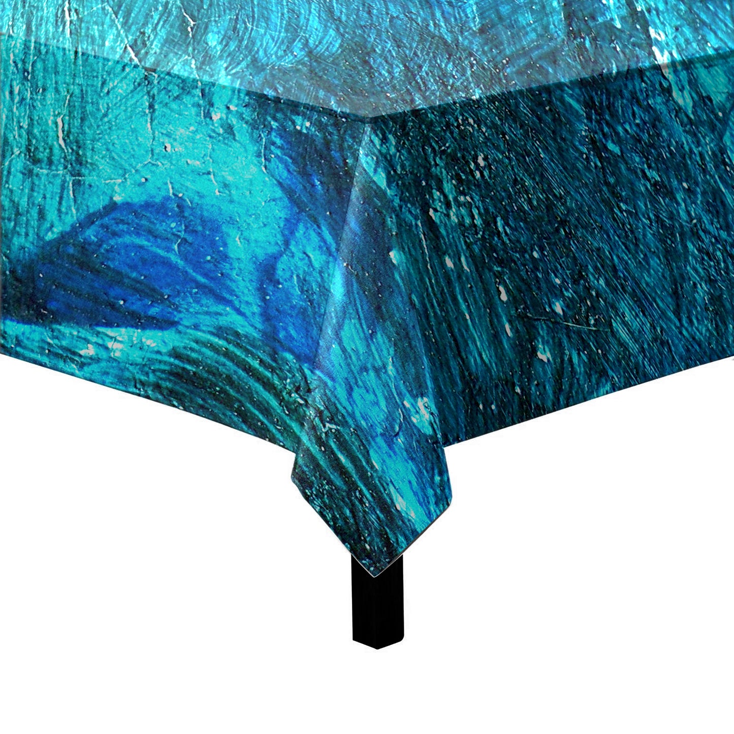 Blue Shadow Square Tablecloth