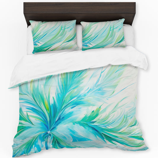 Blue Summer Celebration Duvet Cover Set