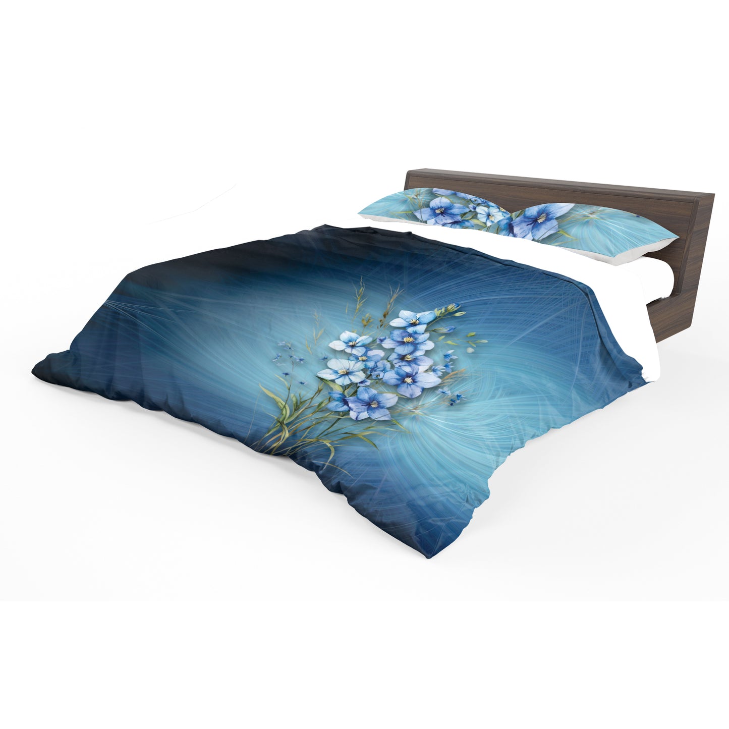 Blue Sweetloves  Duvet Cover Set
