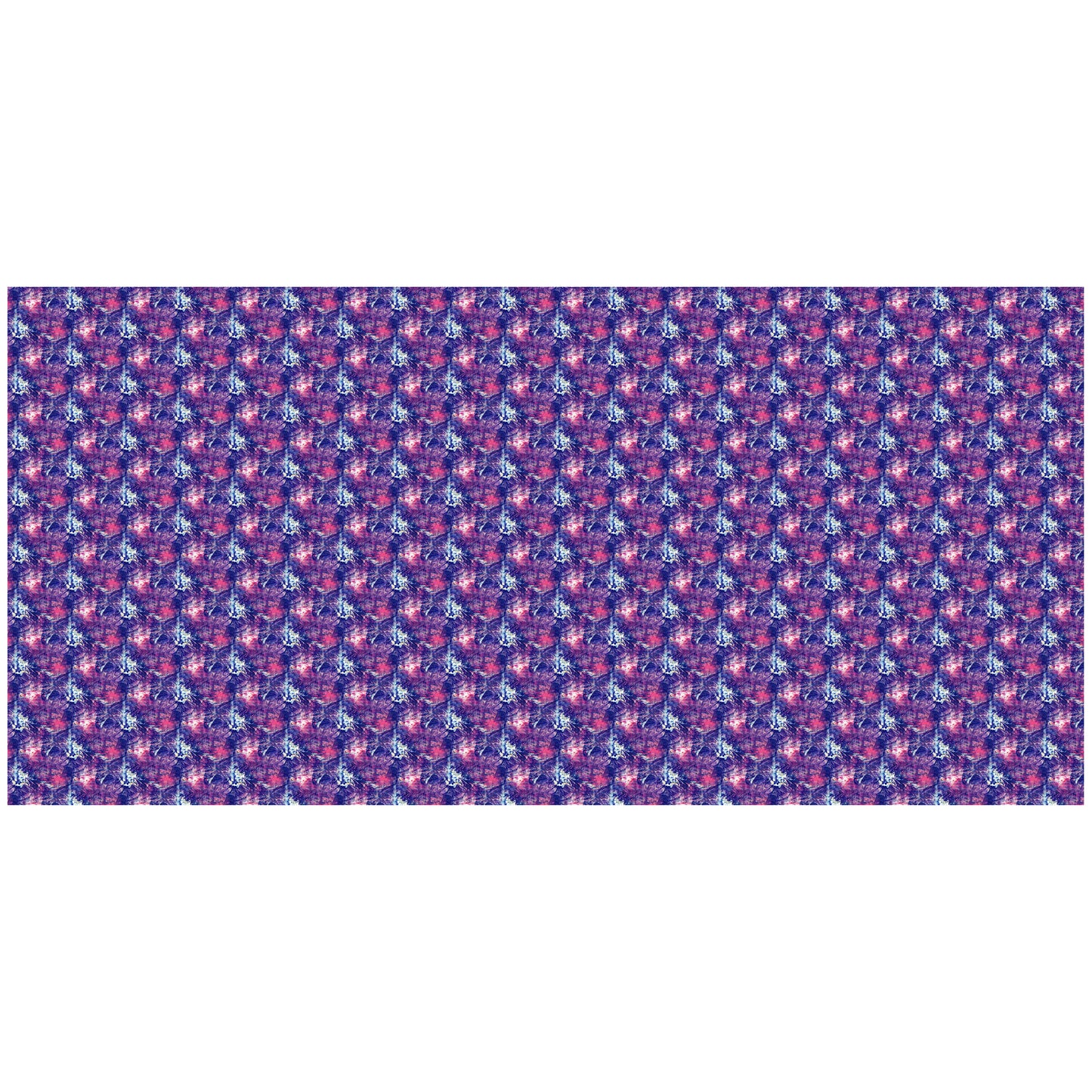 Blue Tie Dye 3m Rectangle Tablecloth
