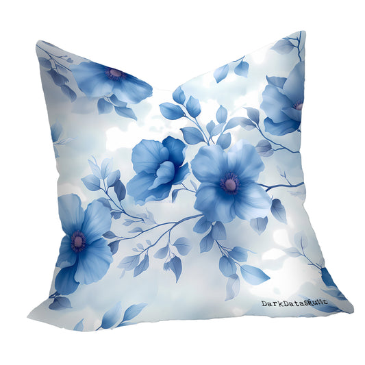 Blue and White Dried Wild Flowers Luxury Scatter By Wikus Schalkwyk