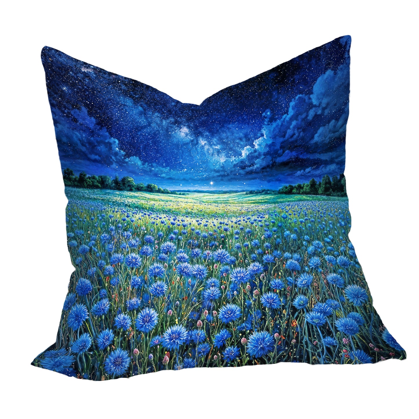 Blue flowers at Midnight Luxury Scatter
