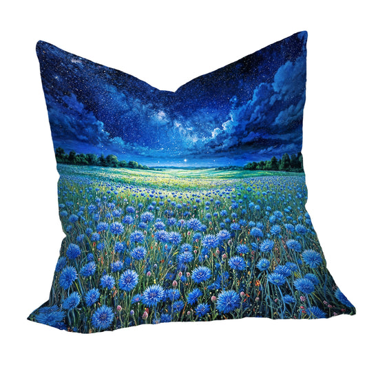 Blue flowers at Midnight Luxury Scatter