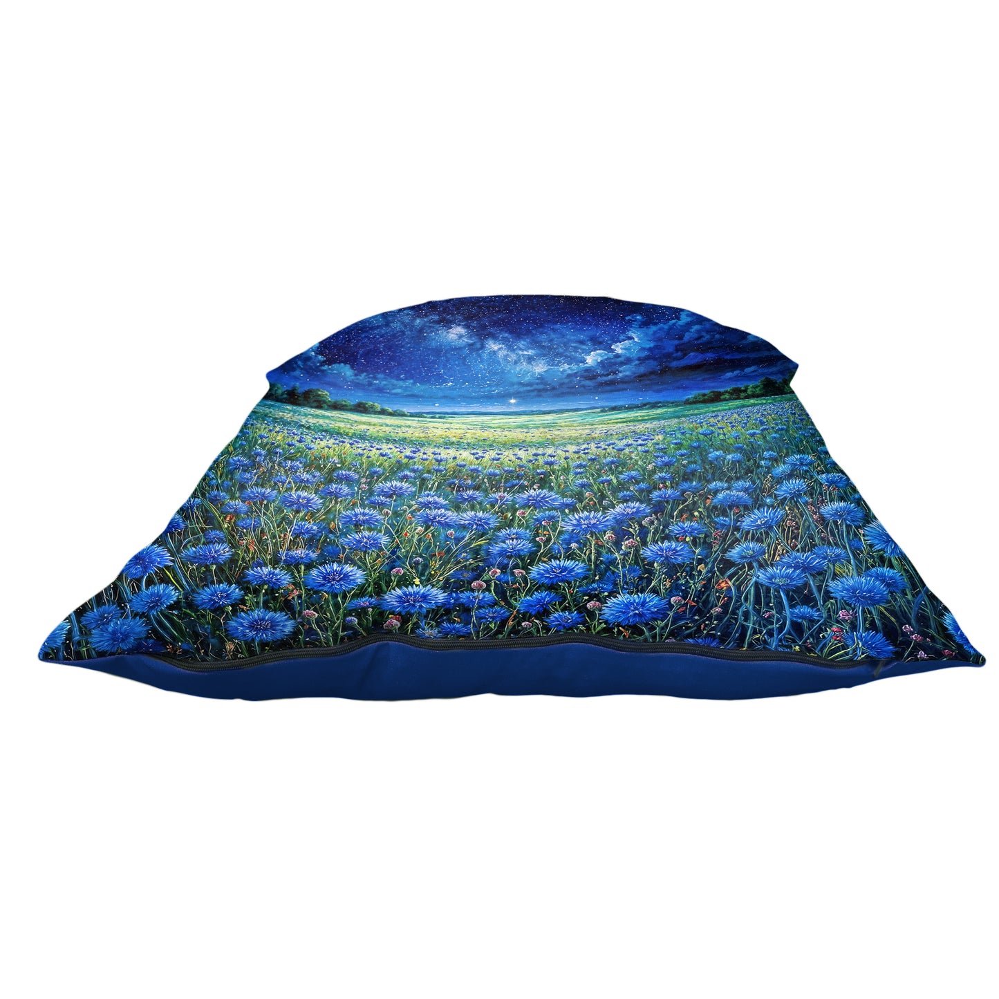 Blue flowers at Midnight Luxury Scatter