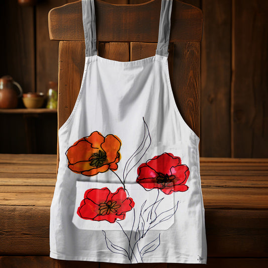 Blumen By Wikus hattingh A Medium Length Apron