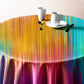Blur of Rainbow Round Tablecloth