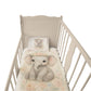 Blush Baby Elephant Princess Cot Set by Nathan Pieterse