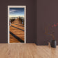Boardwalk Dock Door Decoupage
