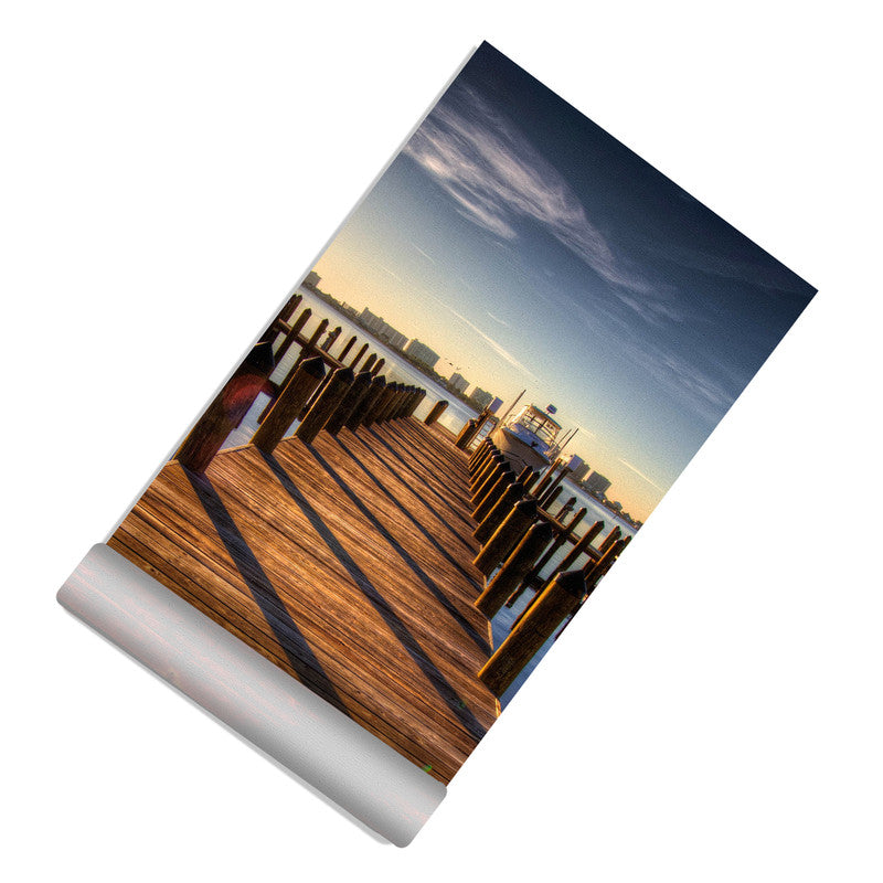 Boardwalk Dock Door Decoupage