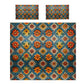 Bohemian Clay Petal Parade Duvet Cover Set