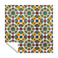 Bohemian Tiled Floral Art Square Tablecloth