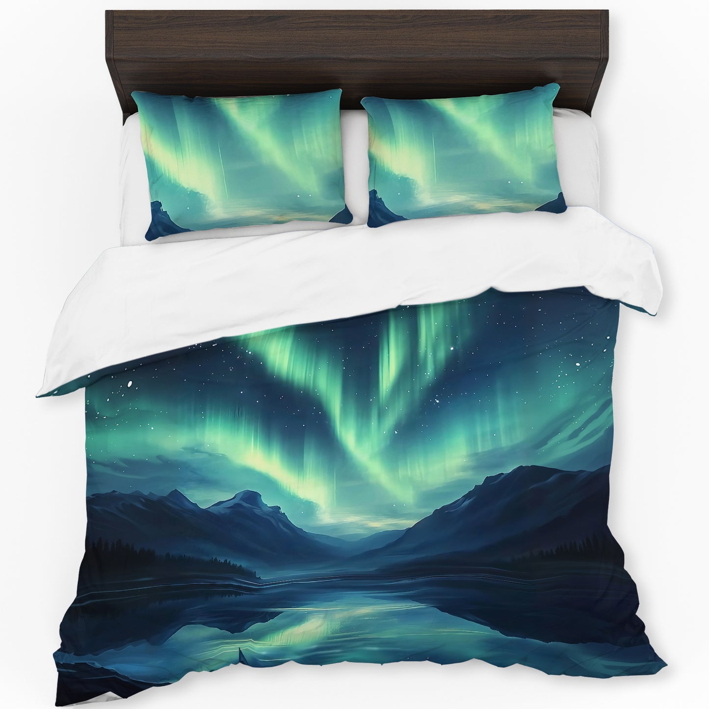 Borealis Landscape Duvet Cover Set
