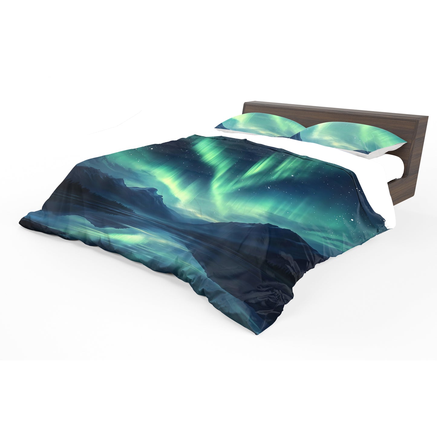 Borealis Landscape Duvet Cover Set