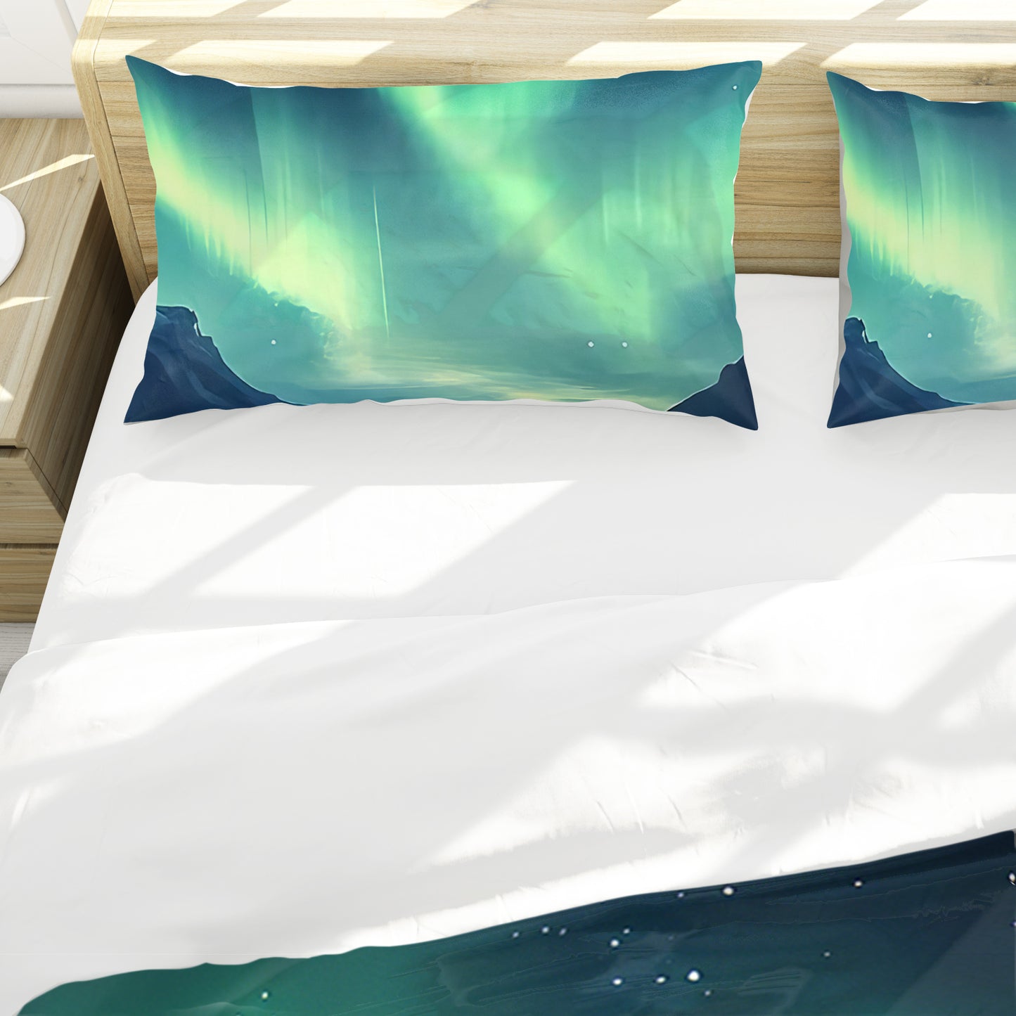 Borealis Landscape Duvet Cover Set